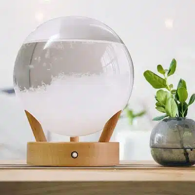 Baromètre Boule de Cristal Décoratif - Objet Scientifique - Science Labs