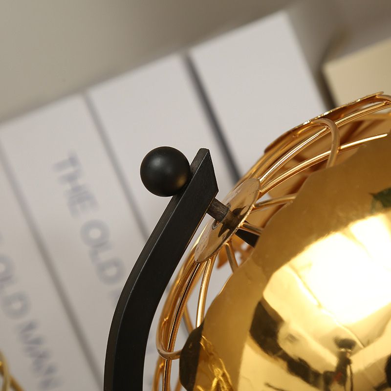 globe terrestre deco metal