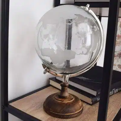 Globe Terrestre Verre - Globe Terrestre Déco - Science Labs