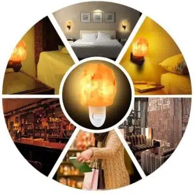 Lampe de Sel Veilleuse - lampe scientifique - deco scientifique