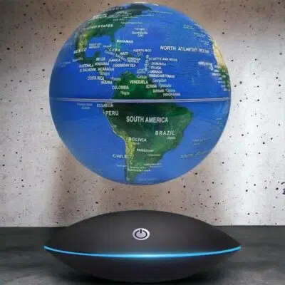 Lampe Globe Terrestre en Lévitation - lampe scientifique - deco scientifique