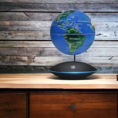Lampe Globe Terrestre en Lévitation - lampe scientifique - deco scientifique