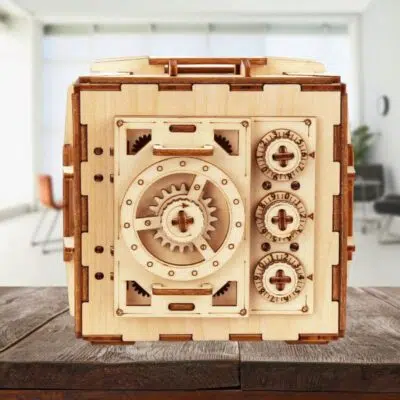 Casse Tête boite coffre secret - jeux scientifique