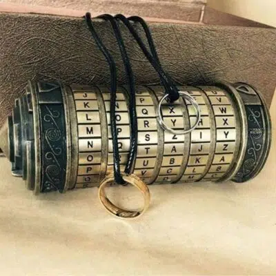 Casse Tête Cryptex Da Vinci Code - jeux scientifique