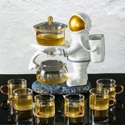 Théière Aimantée Astronaute - Art de la table Scientifique