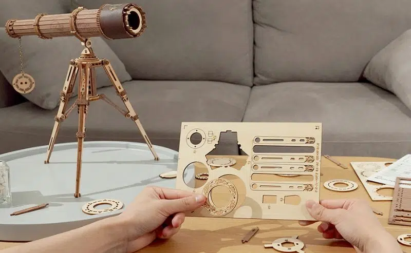 Collection Puzzle 3D Bois - Jouet Scientifique - Science Labs