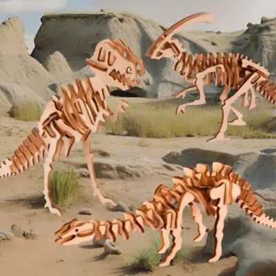 Puzzle 3D Dinosaure