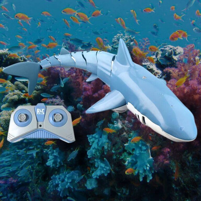 Jouet modèle de requin de plongée télécommandé électrique pour enfants