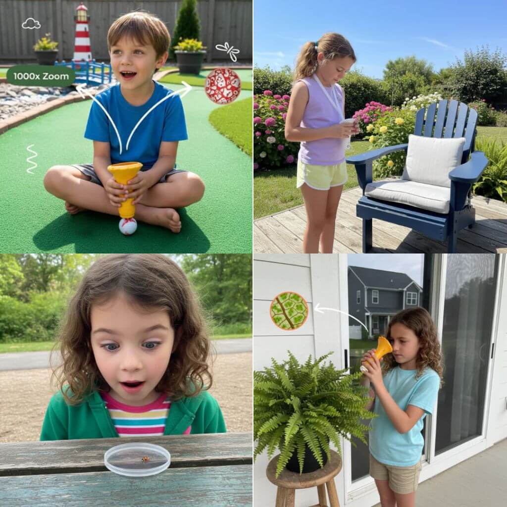 Microscope électronique pour enfant