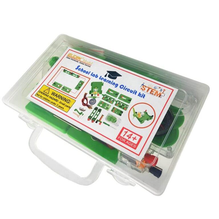 PATEMZON Kit Expériences Scientifiques Pour Enfant 8+ Ans - 72 Pièces, Plus De 2000 Expériences Électricité