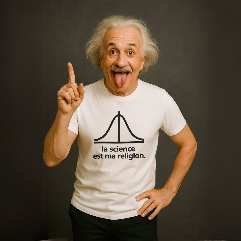T-shirt professeur de science