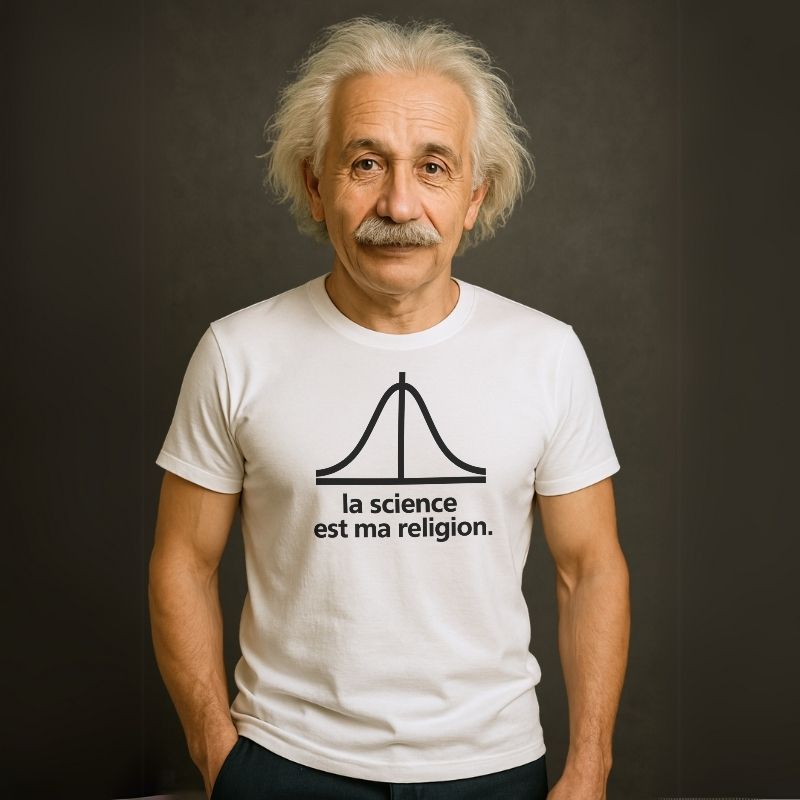 T-shirt professeur de science