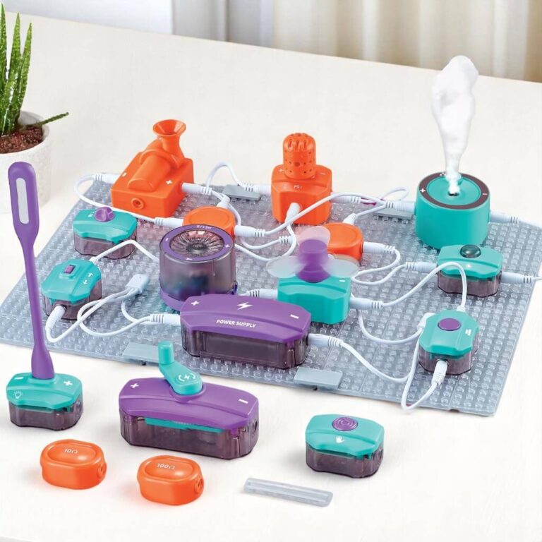 FORMIZON Kit Expériences Scientifiques – 72 Pièces, 2288 Expériences, Électricité, Instructions Illustrées – Dès 8 Ans