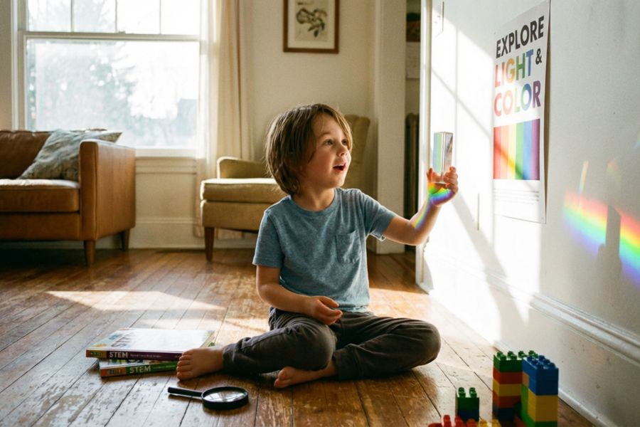 Prisme Optique et Dispersion de la Lumière