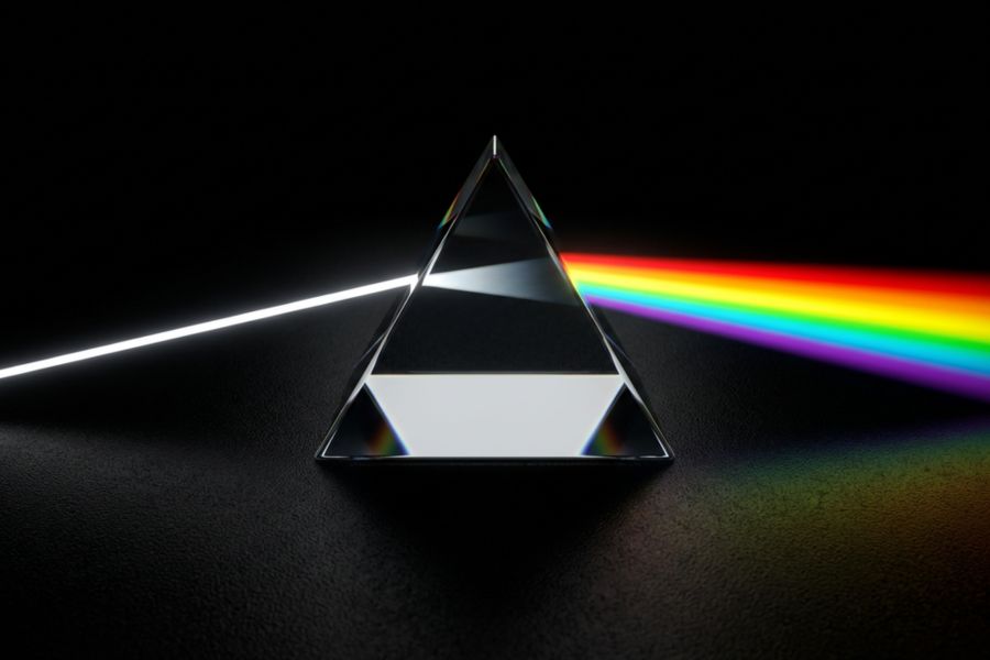 Prisme Optique et Dispersion de la Lumière