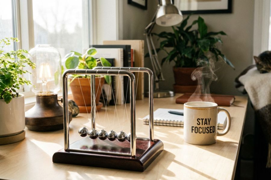 A quoi sert un pendule de Newton ?