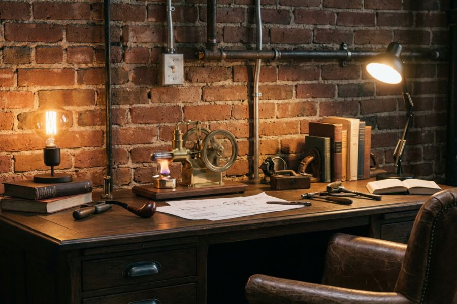 Déco Industrielle Scientifique