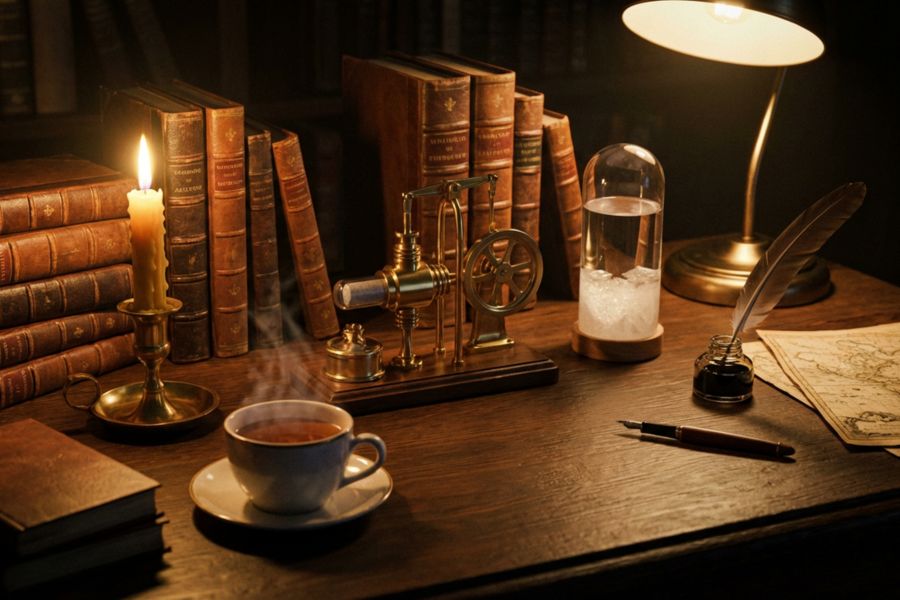 Décoration Dark Académia