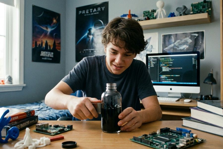 Expérience Ferrofluide