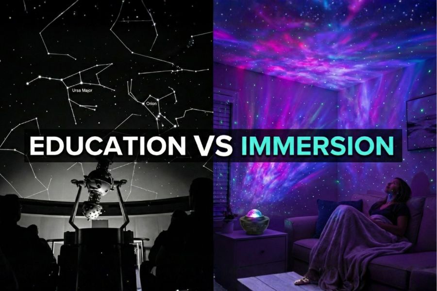 Projecteur Galaxie Vs Planétarium