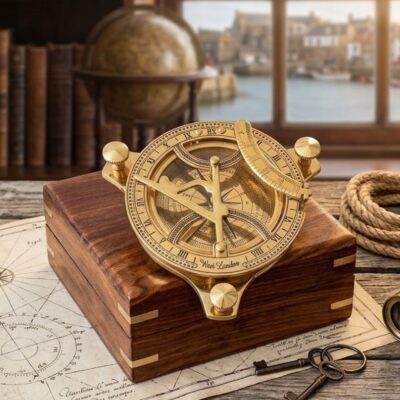 Boussole Ancienne Cadran Solaire