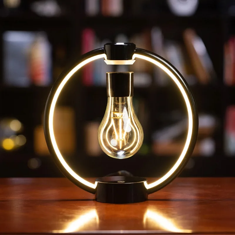 Lampe Cercle Lumineux à Ampoule Suspendue