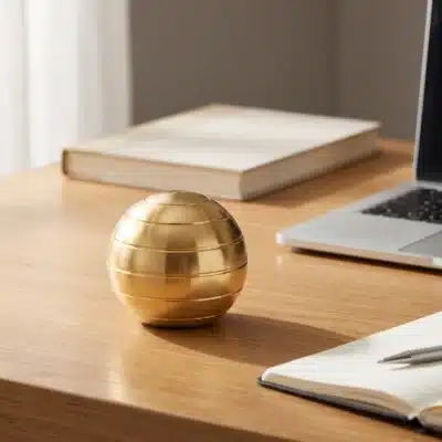 Boule Gyroscope - Objet Anti Stress - Science Labs