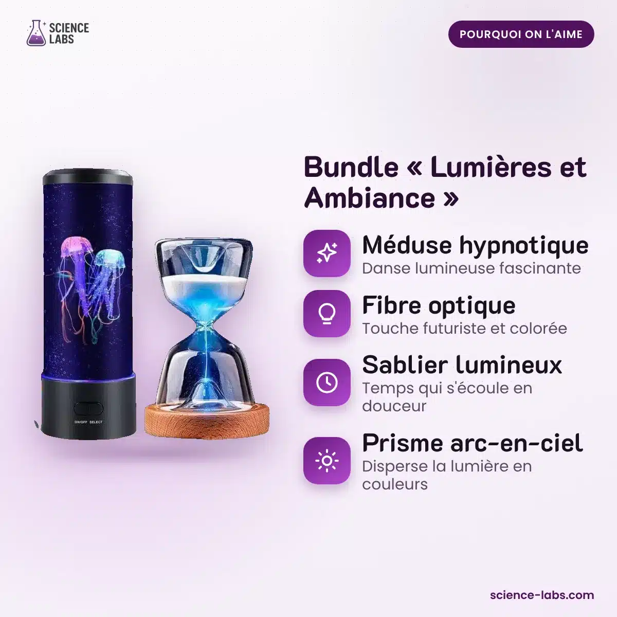 Bundle « Lumières et Ambiance » : les avantages
