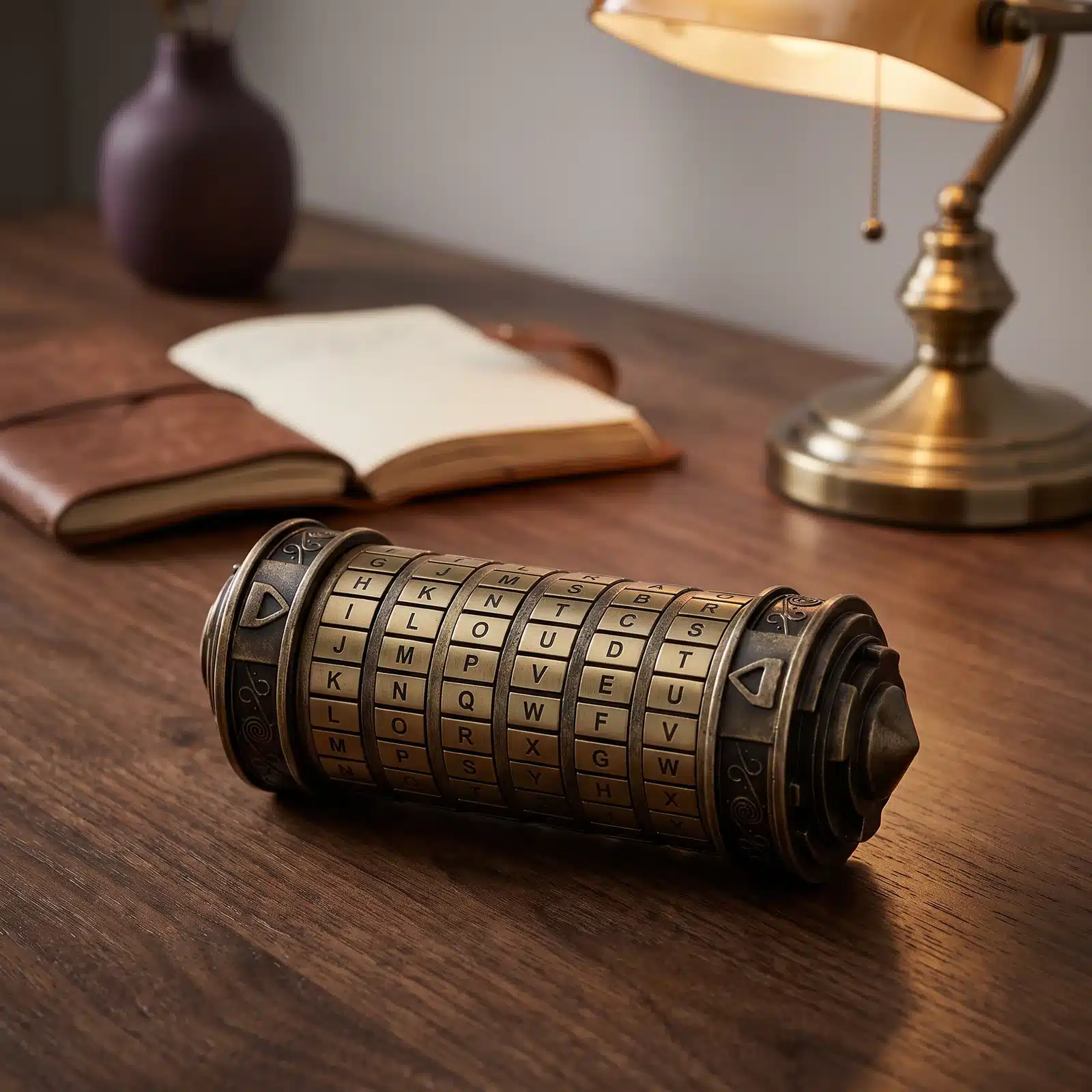 Casse Tête Cryptex Da Vinci Code - jeux scientifique
