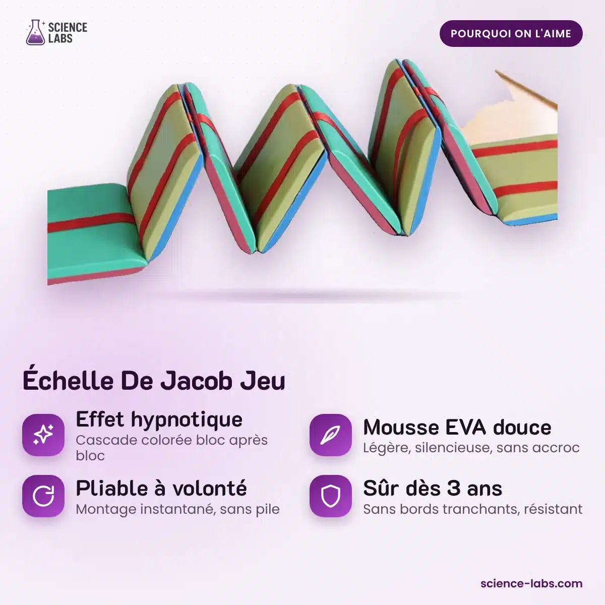 Échelle De Jacob Jeu : les avantages