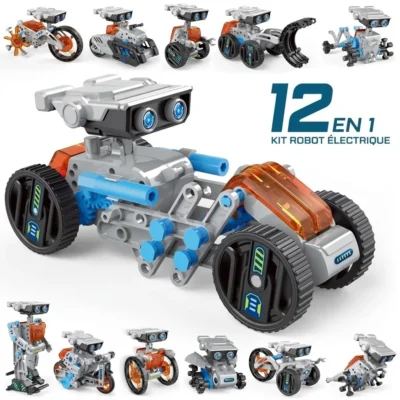 Kit Robot à Construire 12 en 1