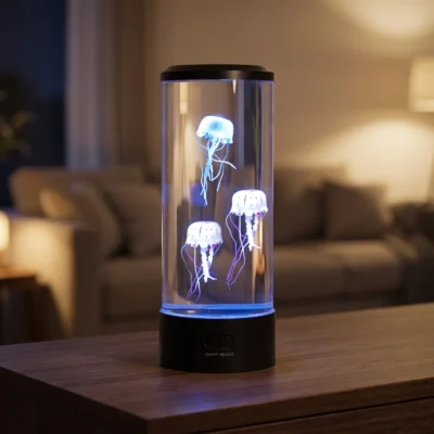 Lampe Méduse - lampe originale à poser - deco scientifique