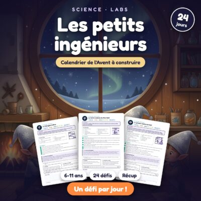 Calendrier de l'Avent « Les petits ingénieurs » 24 défis à construire