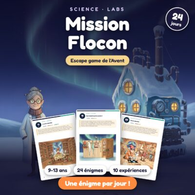 Escape game de l'Avent « Mission Flocon » 9-13 ans
