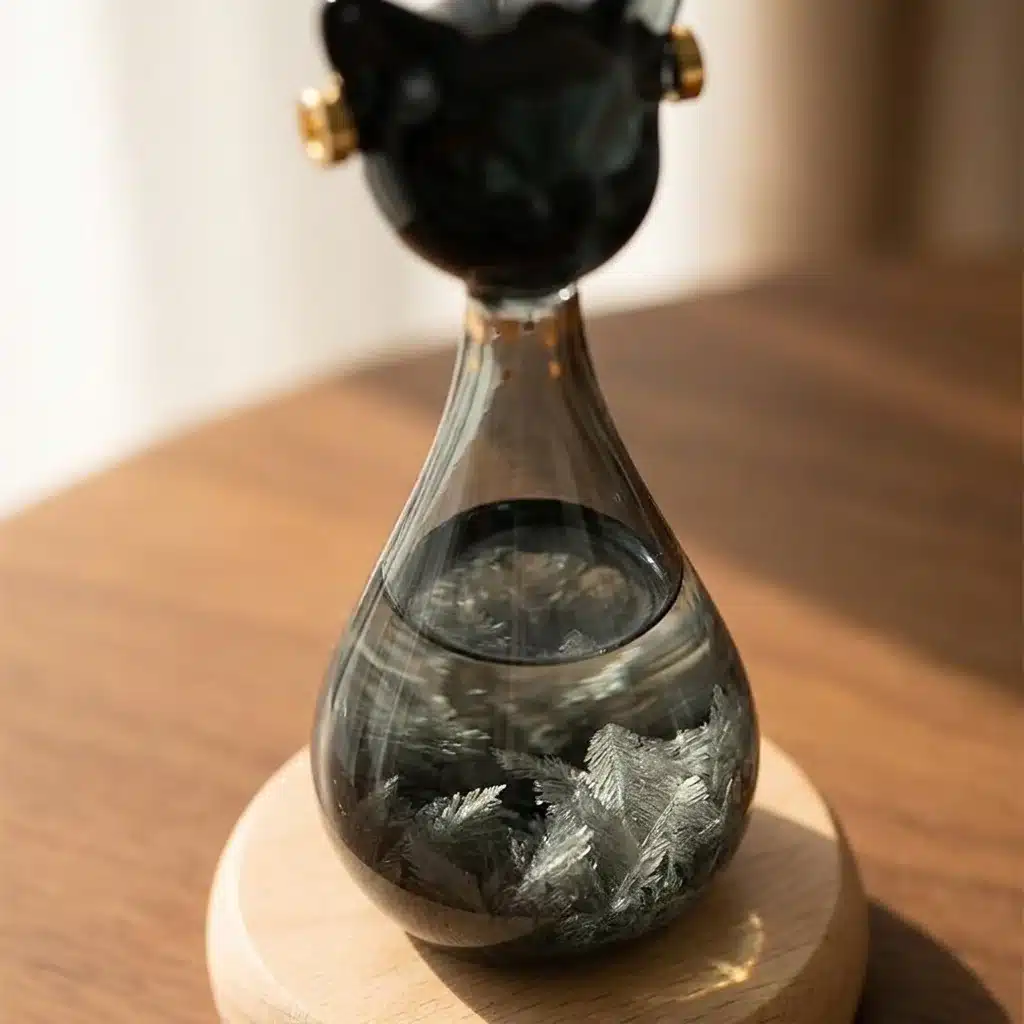 Storm Glass Chat Égyptien : autre angle