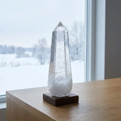 Storm Glass Prisme Glacier